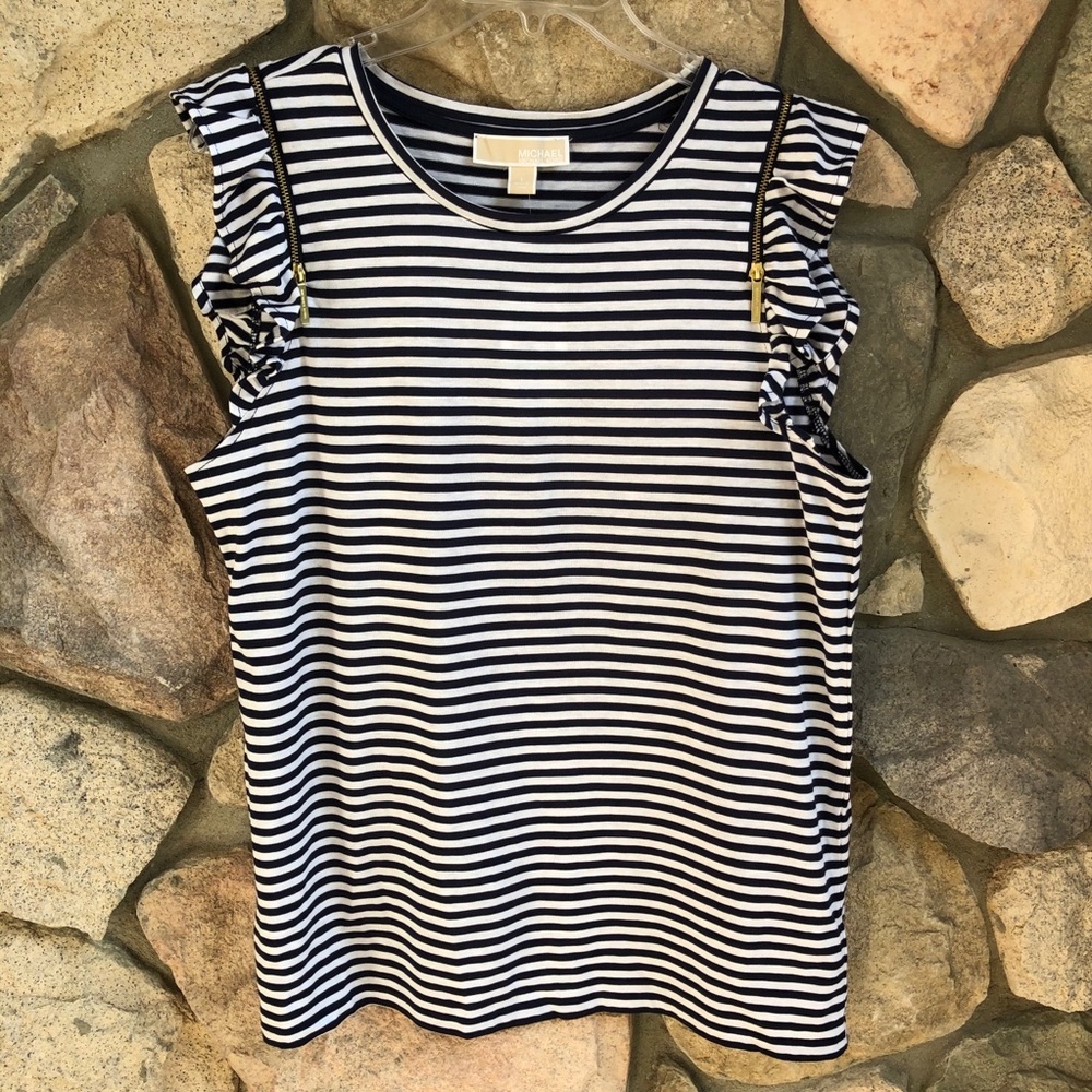MICHAEL Michael Kohrs NWT Large Striped Top